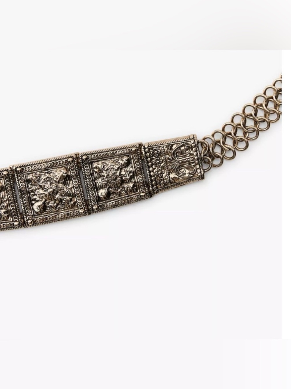 Zara Gold Chain Belt - Picture 5 of 15